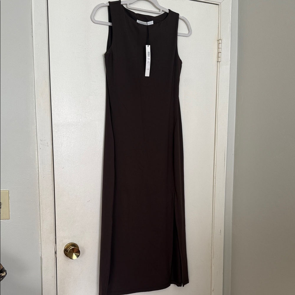 Susana Monaco High Slit Sleeveless Dress - Picture 6 of 6